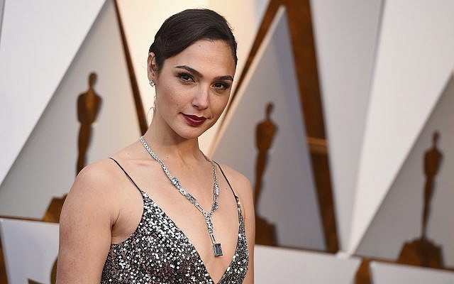 Gal Gadot arrives for the Oscars ceremony at the Dolby Theater in Los Angeles, March 4, 2018, (Jordan Strauss/Invision/AP) Gal Gadot arrives for the Oscars ceremony at the Dolby Theater in Los Angeles, March 4, 2018, (Jordan Strauss/Invision/AP)