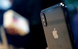 Illustrative: An Apple iPhone X (AP Photo/Charles Rex Arbogast, File)