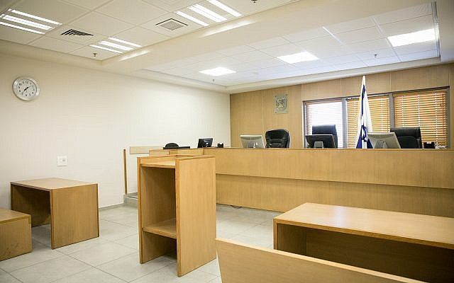 View from the halls of the Rabbinical Court's Division for Agunot (literally, chained women), Jerusalem, September 17, 2017. (Miriam Alster/FLASH90) View from the halls of the Rabbinical Court's Division for Agunot (literally, chained women), Jerusalem, September 17, 2017. (Miriam Alster/FLASH90)
