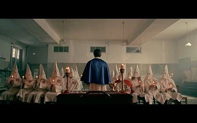 “BlacKkKlansman” tells the story of two cops infiltrating the Ku Klux Klan in 1972. (Screenshot from YouTube)