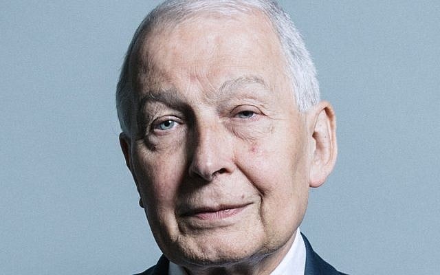 British MP Frank Field. (UK Parliament official portrait/Wikipedia/CC BY)