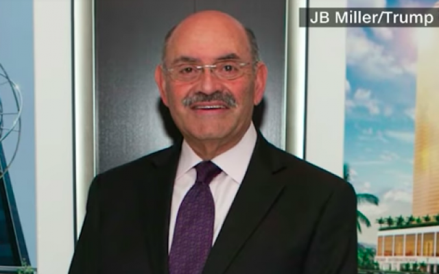 Allen Weisselberg, a top Trump Organization official and the company's longtime chief financial officer (screen capture: YouTube) Allen Weisselberg, a top Trump Organization official and the company's longtime chief financial officer (screen capture: YouTube)