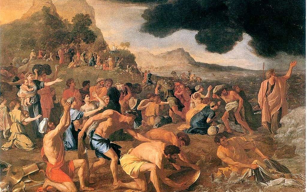 The Crossing of the Red Sea by Nicolas Poussin, 1634 (Public Domain)