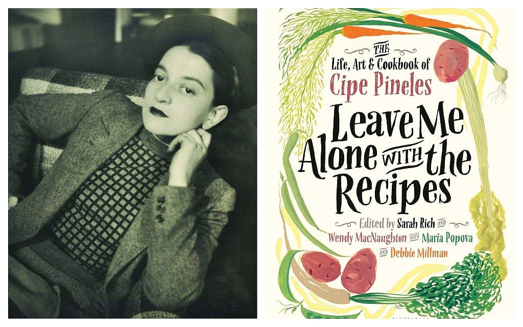 Portrait of Cipe Pineles by Trude Fleischmann. (RIT Cary Graphic Arts Collection); 'Leave Me Alone With the Recipes,' edited by Sarah Rich, Wendy MacNaughton, Maria Popova, and Debbie Millman. (Courtesy) Portrait of Cipe Pineles by Trude Fleischmann. (RIT Cary Graphic Arts Collection); 'Leave Me Alone With the Recipes,' edited by Sarah Rich, Wendy MacNaughton, Maria Popova, and Debbie Millman. (Courtesy)