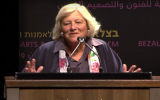 British Jewish philanthropist Vivien Duffield in Jerusalem on May 8, 2018. (Screenshot: YouTube)