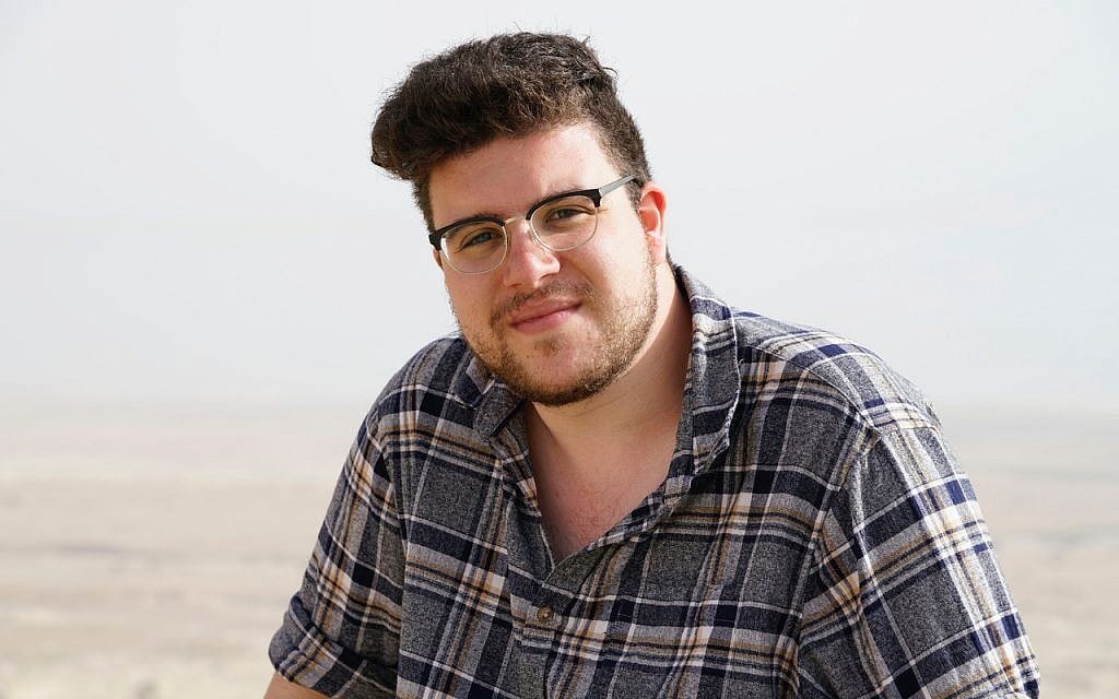 Simon from the BBC TV program 'We Are British Jews.' (Courtesy Lion Television/ Peter Gordon)