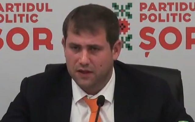 Ilan Shor, the Israel-born mayor of Orhei, Moldova (YouTube screenshot) Ilan Shor, the Israel-born mayor of Orhei, Moldova (YouTube screenshot)