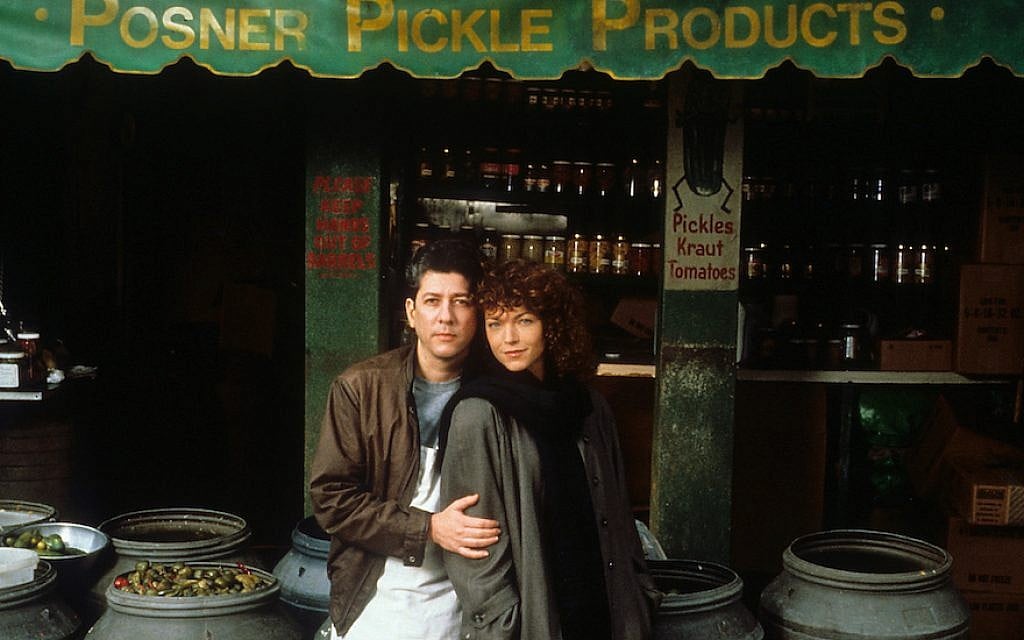 Peter Riegert and Amy Irving starred in “Crossing Delancey.” Riegert played a pickle shop owner on the Lower East Side. (Warner Brothers/Getty Images) Peter Riegert and Amy Irving starred in “Crossing Delancey.” Riegert played a pickle shop owner on the Lower East Side. (Warner Brothers/Getty Images)