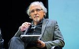 Cartoonist Art Spiegelman attends the French Institute Alliance Francaise's "After Charlie: What's Next for Art, Satire and Censorship at Florence Gould Hall on February 19, 2015 in New York City. (Mark Sagliocco/Getty Images via JTA)