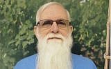 James A. White, who is serving a life sentence in prison in Vacaville, California established a community college program for fellow inmates. (Courtesy of J. The Jewish News of Northern California/via JTA)