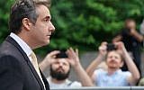 In this file photo taken on August 21, 2018, Michael Cohen, former personal lawyer for US President Donald Trump, leaves federal court on August 21, 2018, in New York. (AFP PHOTO / Don Emmert)