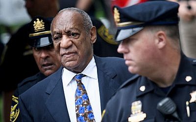 US actor Bill Cosby arrives at court on September 24, 2018 in Norristown, Pennsylvania to face sentencing for sexual assault. (AFP PHOTO / Brendan Smialowski)