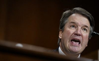 Supreme Court nominee Brett Kavanaugh testifies before the Senate Judiciary Committee on Capitol Hill in Washington, DC on September 27, 2018 (AFP PHOTO / POOL / Andrew Harnik)