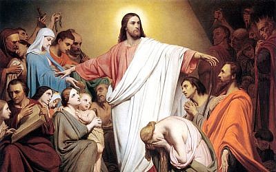 'Christ the Remunerator,' (1837) by Dutch-French Romantic era painter Ary Scheffer. (Flickr/ Waiting for the Word)
