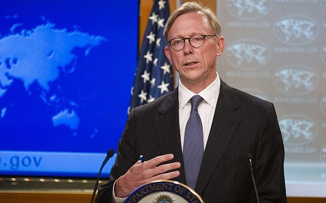Brian Hook, special representative for Iran, speaks about the creation of the Iran Action Group at the State Department, in Washington, Thursday, Aug. 16, 2018. (AP Photo/Cliff Owen) Brian Hook, special representative for Iran, speaks about the creation of the Iran Action Group at the State Department, in Washington, Thursday, Aug. 16, 2018. (AP Photo/Cliff Owen)