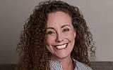 Julie Swetnick in a photo provided by her lawyer, Michael Avenatti, on Twitter. (Michael Avenatti/Twitter via JTA)
