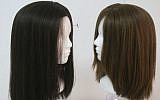 Ultra-Orthodox women's sheitels, file (Lara Savage/ Flash 90)
