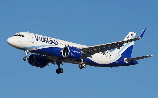 Illustrative: An IndiGo airline Airbus A320. (Wikipedia/BriYYZ/CC BY-SA) Illustrative: An IndiGo airline Airbus A320. (Wikipedia/BriYYZ/CC BY-SA)