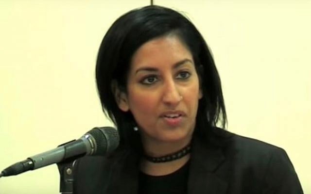 Jasbir Puar (Screen capture: YouTube) Jasbir Puar (Screen capture: YouTube)