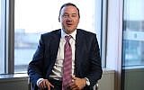 Shane Finemore's hedge fund Manikay Partners LLC has acquired an almost 20% stake in the Tel Aviv Stock Exchange (Screenshot/Vimeo),