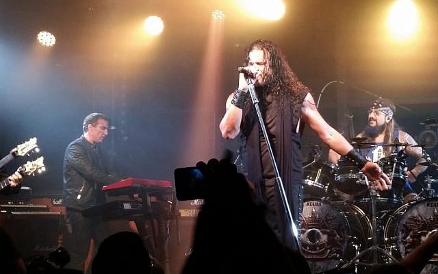US rock band Sons of Apollo plays in Tel Aviv on September 26, 2018. (Doron Kimia, courtesy) US rock band Sons of Apollo plays in Tel Aviv on September 26, 2018. (Doron Kimia, courtesy)