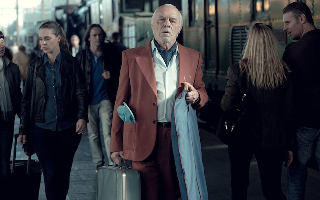 Manuel Angel Sola appears in a scene from 'The Last Suit.' (Outsider Pictures/via JTA)