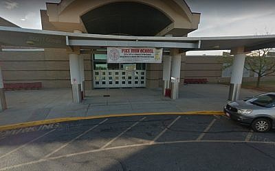 Pike High School, Indianapolis. (Screen capture: Google Maps)