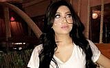 Iraqi model and Instagram starlet Tara Fares who was  shot dead at the wheel of her Porsche convertible in central Baghdad on September 27, 2018 (Instagram)