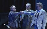 Richard Wagner's Goetterdaemmerung, performed by Leipzig Opera. (Screen capture: YouTube)