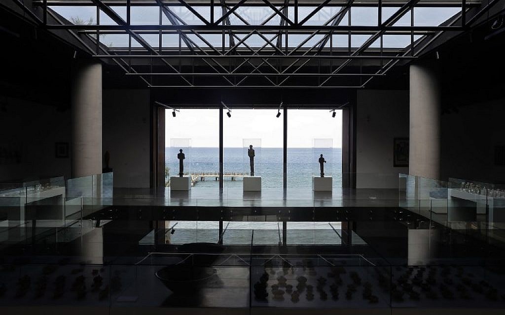 A view of Lebanon's Nabu Museum overlooking the Mediterranean Sea in the village of el-Heri, north of Beirut, on September 27, 2018. (Photo by JOSEPH EID / AFP) A view of Lebanon's Nabu Museum overlooking the Mediterranean Sea in the village of el-Heri, north of Beirut, on September 27, 2018. (Photo by JOSEPH EID / AFP)