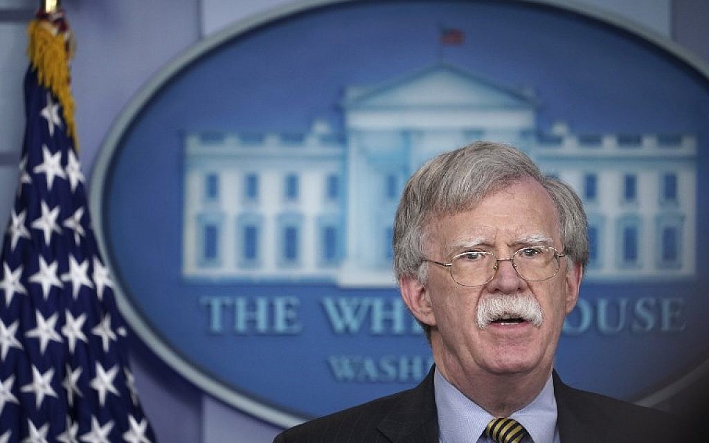 US National Security Advisor John Bolton speaks during a briefing in the Brady Briefing Room of the White House in Washington, DC on October 3, 2018 (AFP  / Mandel NGAN)