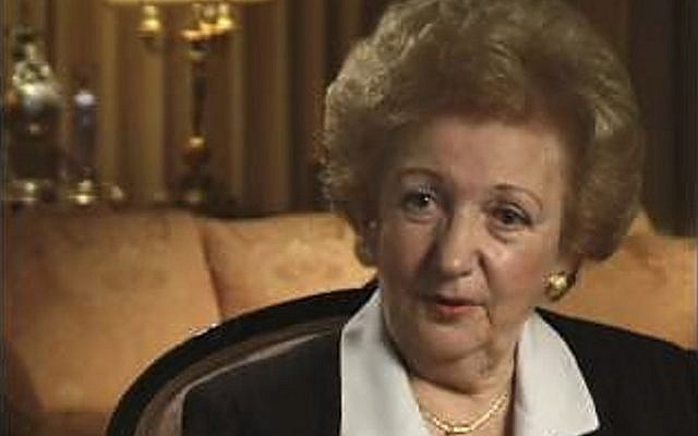 This undated video image released by the Jewish Partisan Educational Foundation shows Sonia Orbuch during a video testimony in California. (Jewish Partisan Educational Foundation via AP) This undated video image released by the Jewish Partisan Educational Foundation shows Sonia Orbuch during a video testimony in California. (Jewish Partisan Educational Foundation via AP)