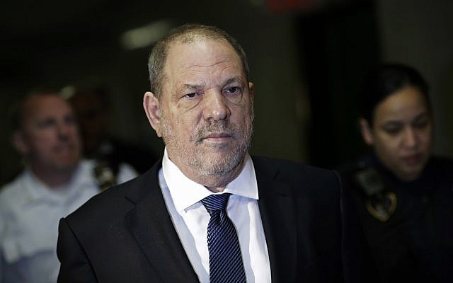 Harvey Weinstein enters State Supreme Court, October 11, 2018, in New York. (AP Photo/Mark Lennihan) Harvey Weinstein enters State Supreme Court, October 11, 2018, in New York. (AP Photo/Mark Lennihan)