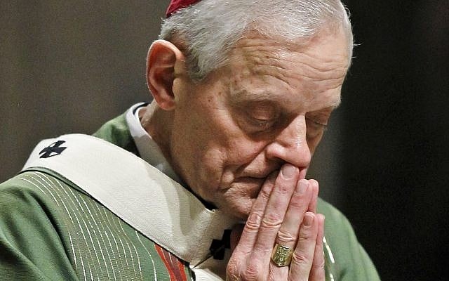 In this Wednesday, Oct. 20, 2010 file photo, Archbishop Donald Wuerl prays as he celebrates Mass at the Cathedral of Saint Matthew the Apostle in Washington. (AP Photo/Alex Brandon, File) In this Wednesday, Oct. 20, 2010 file photo, Archbishop Donald Wuerl prays as he celebrates Mass at the Cathedral of Saint Matthew the Apostle in Washington. (AP Photo/Alex Brandon, File)
