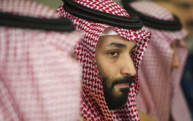 Saudi Crown Prince Mohammed bin Salman meets with Defense Secretary Jim Mattis at the Pentagon in Washington,
on March 22, 2018. (AP Photo/Cliff Owen) Saudi Crown Prince Mohammed bin Salman meets with Defense Secretary Jim Mattis at the Pentagon in Washington,
on March 22, 2018. (AP Photo/Cliff Owen)