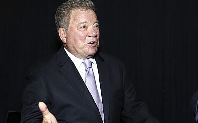 William Shatner attends night one of the Television Academy's 2018 Creative Arts Emmy Awards at the Microsoft Theater on Saturday, Sept. 8, 2018, in Los Angeles. (Photo by John Salangsang/Invision/AP)