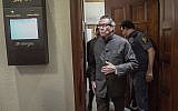 Jean-Claude Arnault at the district court in Stockholm on Monday September 24, 2018, for hearings in his trial for alleged rape and sexual assault (Janerik Henriksson / TT via AP)