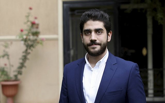 In this September 30, 2018 photo, Abdullah Morsi, the youngest son of Egypt’s jailed former Islamist President Mohamed Morsi, poses for a photograph in front of his home in Cairo, Egypt. (AP Photo/Brian Rohan) In this September 30, 2018 photo, Abdullah Morsi, the youngest son of Egypt’s jailed former Islamist President Mohamed Morsi, poses for a photograph in front of his home in Cairo, Egypt. (AP Photo/Brian Rohan)