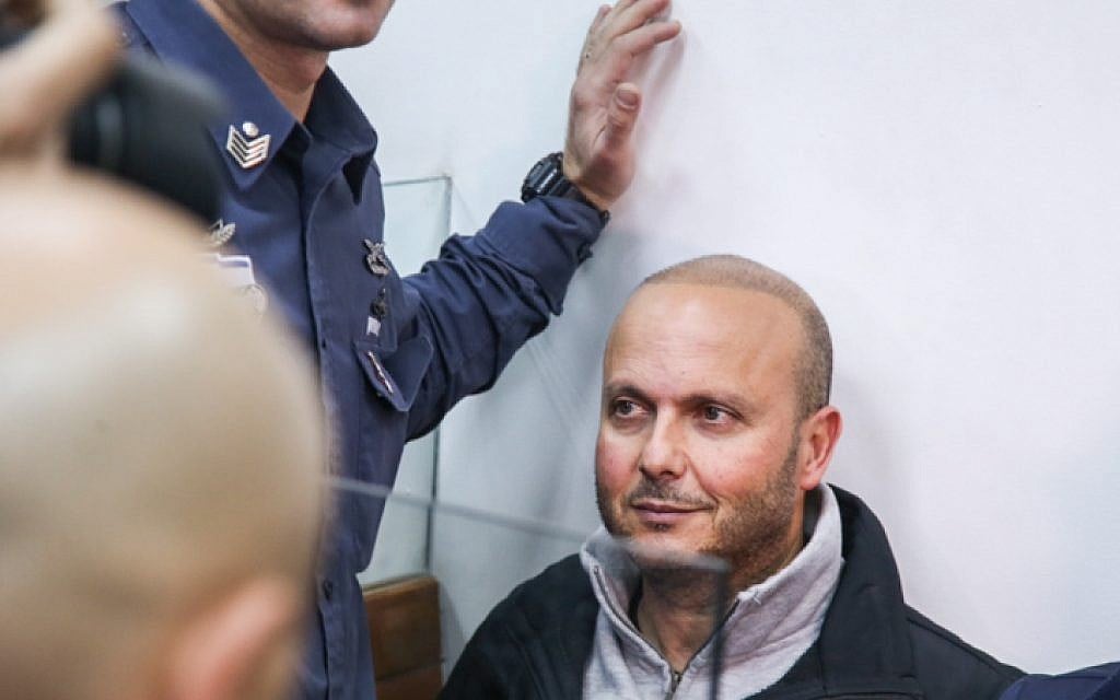 Mayor of Ashkelon Itamar Shimoni, seen at the Rishon Lezion Magistrates Court on January 12, 2016 (Flash90) Mayor of Ashkelon Itamar Shimoni, seen at the Rishon Lezion Magistrates Court on January 12, 2016 (Flash90)