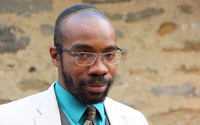Black History Month panelist Rabbi Shais Rishon. (Courtesy of Rishon/via JTA)