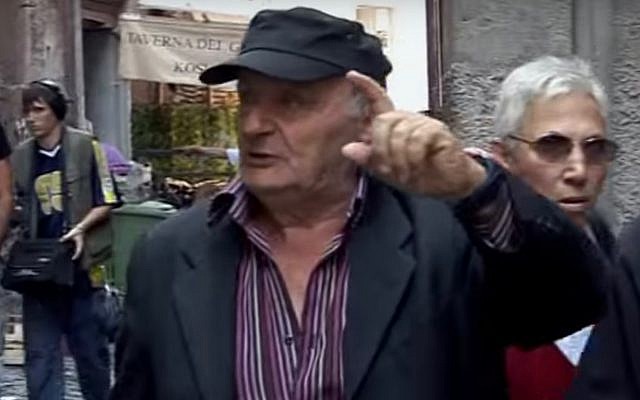 Lello Di Segni (Screen capture: YouTube)
