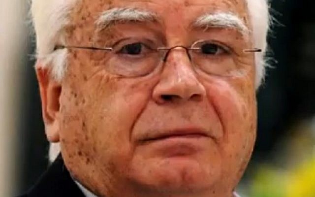 Haim Tzuri, the long-term mayor of the northern city of Kiryat Motzkin. (Screenshot)