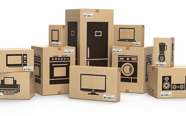 Illustrative image of household kitchen appliances and home electronics in boxes (Bet_Noire, iStock by Getty Images) Illustrative image of household kitchen appliances and home electronics in boxes (Bet_Noire, iStock by Getty Images)