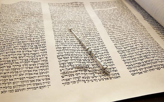 Illustrative image of a Torah scroll. (iStock by Getty Images/Katy Lozano)