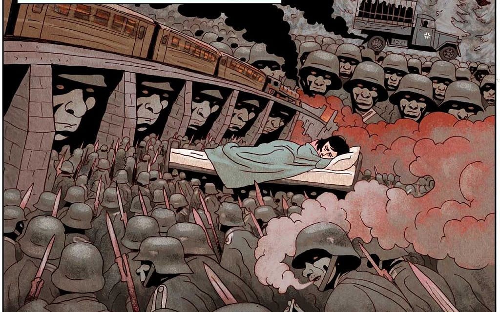 An image from 'Anne Frank's Diary: The Graphic Adaptation,' 2018 (courtesy: Anne Frank Fonds)