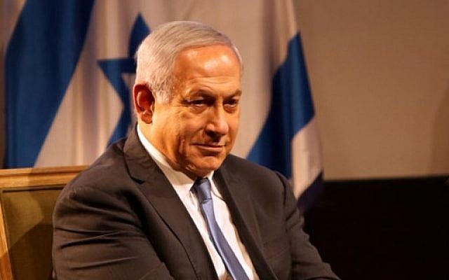 Prime Minister Benjamin Netanyahu is seen during the dedication of Czech House in Jerusalem on November 27, 2018). (Gali Tibbon/AFP) Prime Minister Benjamin Netanyahu is seen during the dedication of Czech House in Jerusalem on November 27, 2018). (Gali Tibbon/AFP)
