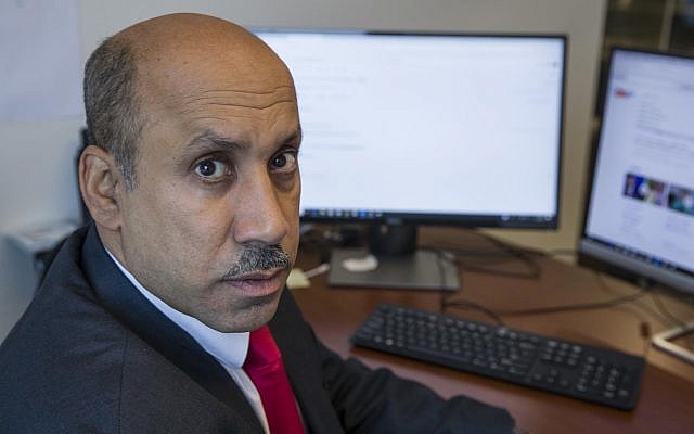 Ali AlAhmed poses for a photograph in his office Friday, Oct. 26, 2018, in Washington (AP Photo/Alex Brandon) Ali AlAhmed poses for a photograph in his office Friday, Oct. 26, 2018, in Washington (AP Photo/Alex Brandon)