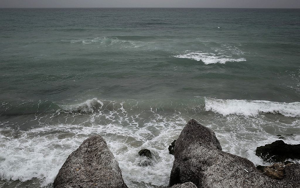This April 14, 2018 photo shows the beach from where migrants leave for Italy, in the town of Ras Jabal, Bizerte, Tunisia. (AP Photo/Nariman El-Mofty)