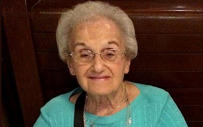 This undated family photo provided by the University of Pittsburgh Medical Center (UPMC) shows Rose Mallinger, 97, who was one of the people killed on when a gunman opened fire at the Tree of Life synagogue in Pittsburgh on Saturday, Oct. 27, 2018. Her daughter, Andrea Wedner, was among the wounded. (Courtesy of the Mallinger family/UPMC via AP)