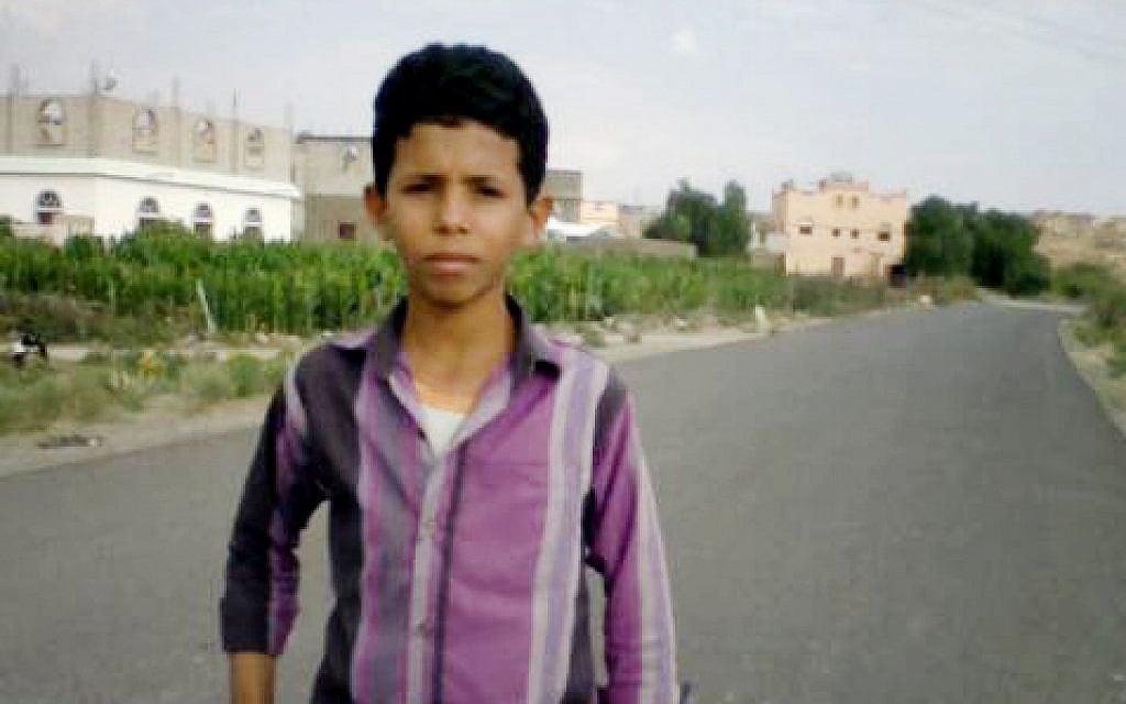 This 2018 handout image provided by the al-Hassbi family, shows a photo of Yahia al-Hassbi, who was killed in a drone strike, in Yemen (al-Hassbi family via AP) This 2018 handout image provided by the al-Hassbi family, shows a photo of Yahia al-Hassbi, who was killed in a drone strike, in Yemen (al-Hassbi family via AP)
